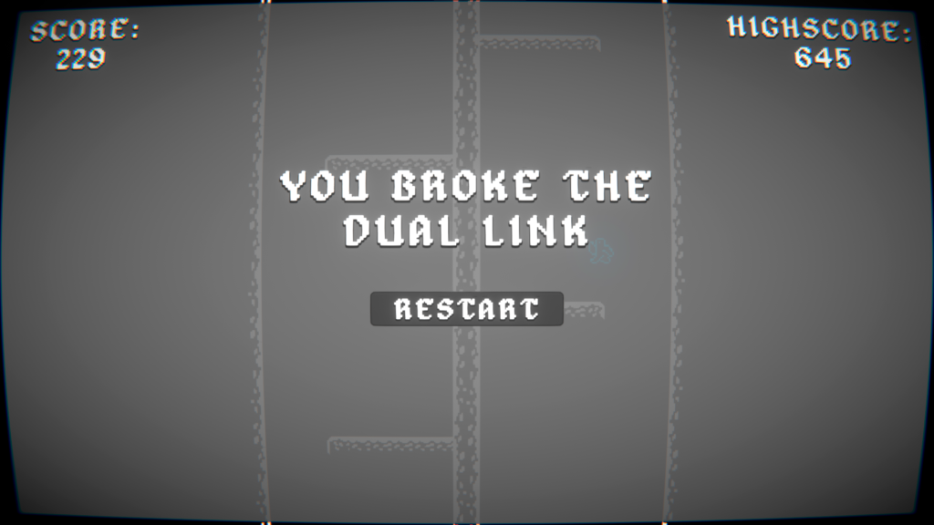 Dual Link - Lose Screen